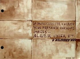 La municipalité d'Alger vous présente quelques images ... Alger d'hier et d'aujo